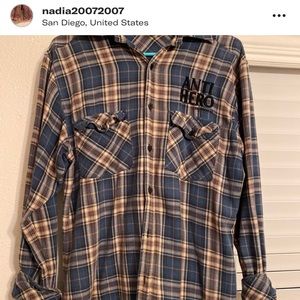 skater flannel ! anti-hero skateboards !